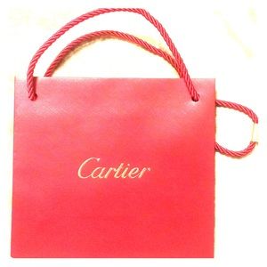 Cartier Shopping Bag - Authentic - Never Used!